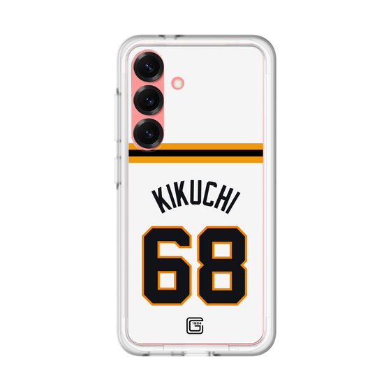 スリムプロテクションプレミアムケース［ 読売ジャイアンツ - #68 KIKUCHI - ホーム ］