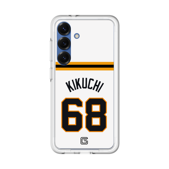 スリムプロテクションプレミアムケース［ 読売ジャイアンツ - #68 KIKUCHI - ホーム ］