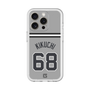 スリムプロテクションプレミアムケース［ 読売ジャイアンツ - #68 KIKUCHI - ビジター ］