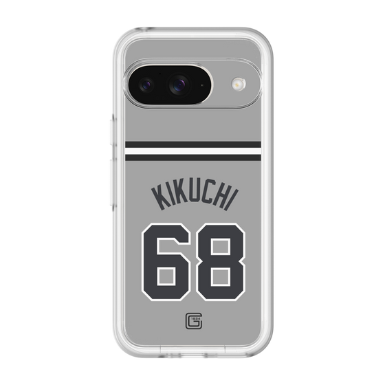 スリムプロテクションプレミアムケース［ 読売ジャイアンツ - #68 KIKUCHI - ビジター ］