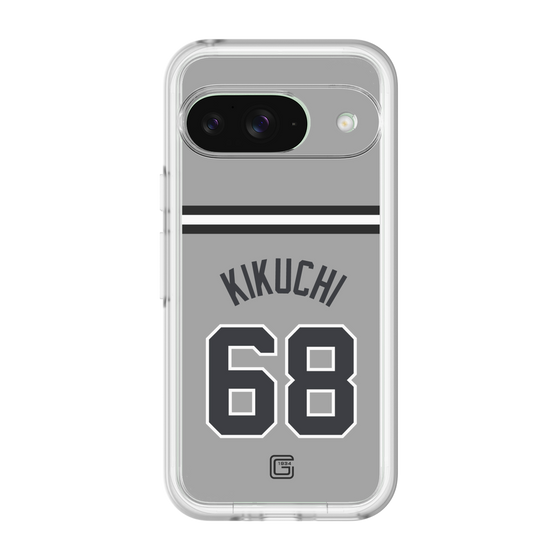 スリムプロテクションプレミアムケース［ 読売ジャイアンツ - #68 KIKUCHI - ビジター ］