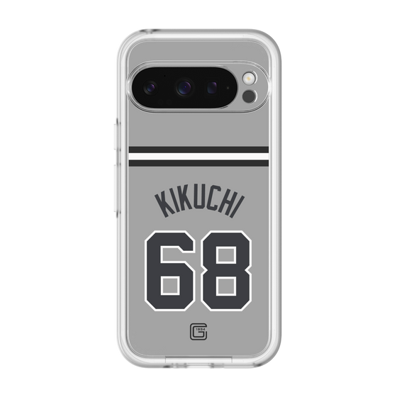 スリムプロテクションプレミアムケース［ 読売ジャイアンツ - #68 KIKUCHI - ビジター ］