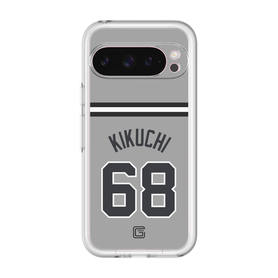 スリムプロテクションプレミアムケース［ 読売ジャイアンツ - #68 KIKUCHI - ビジター ］