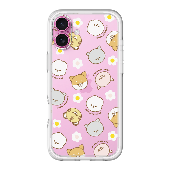 スリムプロテクションプレミアムケース［ mofmofriends - フラワー ］