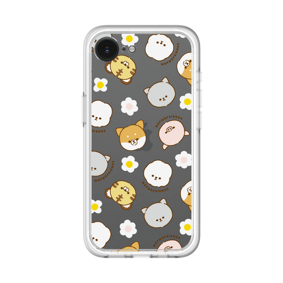 スリムプロテクションプレミアムケース［ mofmofriends - フラワー ］