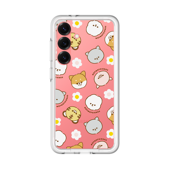 スリムプロテクションプレミアムケース［ mofmofriends - フラワー ］
