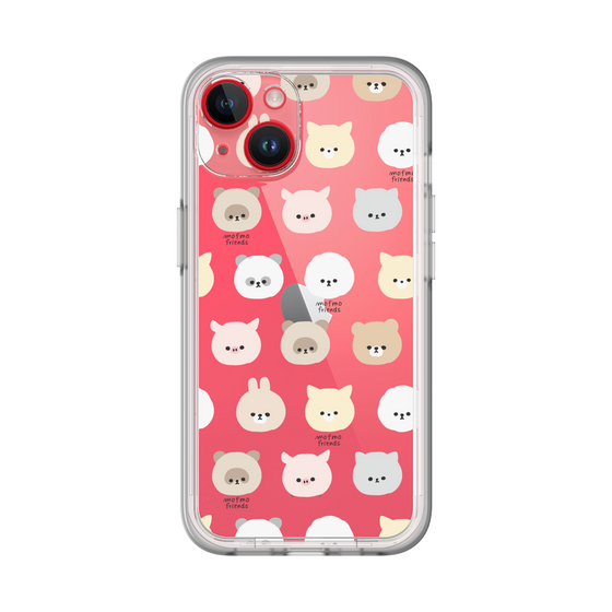 スリムプロテクションプレミアムケース［ mofmofriends - フェイス ］