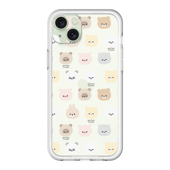 スリムプロテクションプレミアムケース［ mofmofriends - フェイス ］