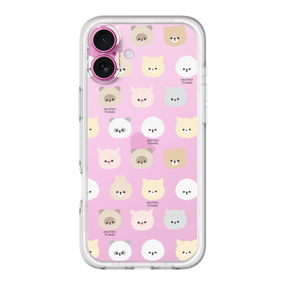 スリムプロテクションプレミアムケース［ mofmofriends - フェイス ］