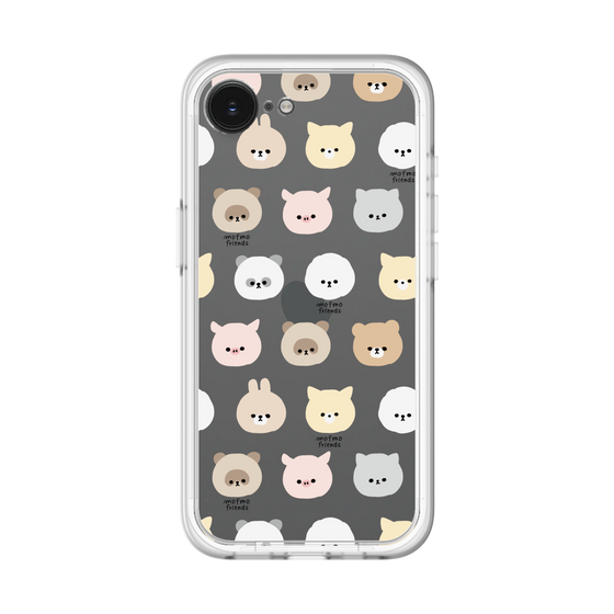 スリムプロテクションプレミアムケース［ mofmofriends - フェイス ］