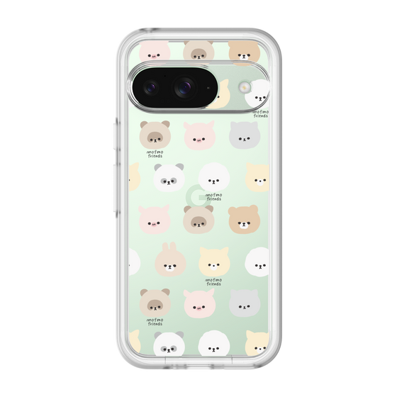 スリムプロテクションプレミアムケース［ mofmofriends - フェイス ］
