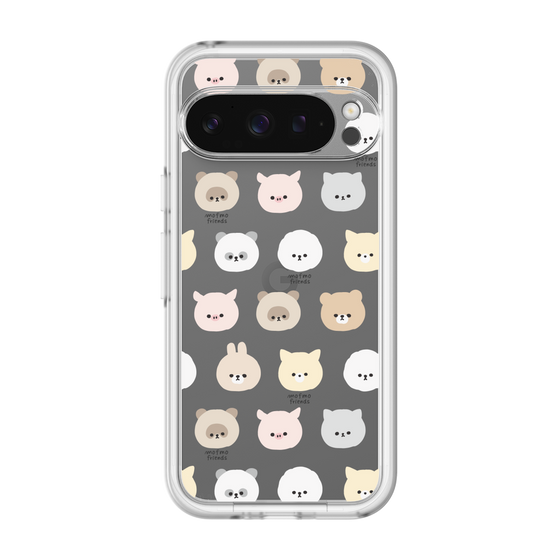 スリムプロテクションプレミアムケース［ mofmofriends - フェイス ］