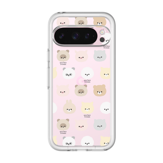 スリムプロテクションプレミアムケース［ mofmofriends - フェイス ］