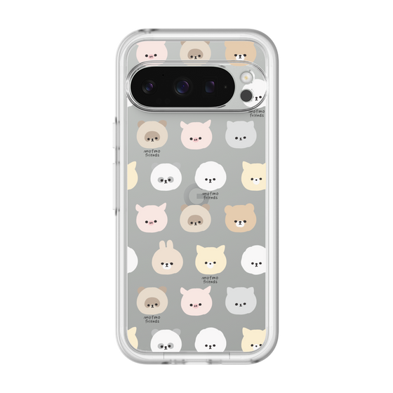 スリムプロテクションプレミアムケース［ mofmofriends - フェイス ］