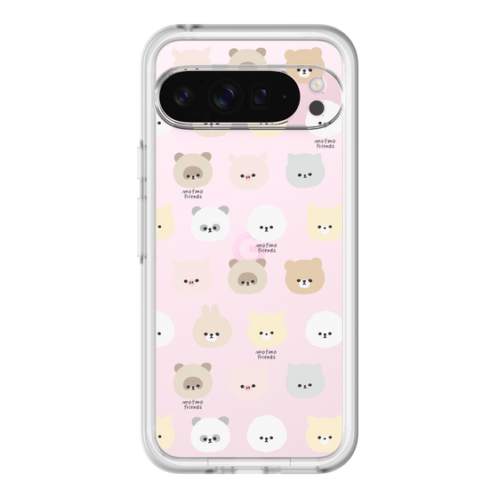 スリムプロテクションプレミアムケース［ mofmofriends - フェイス ］