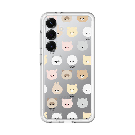 スリムプロテクションプレミアムケース［ mofmofriends - フェイス ］