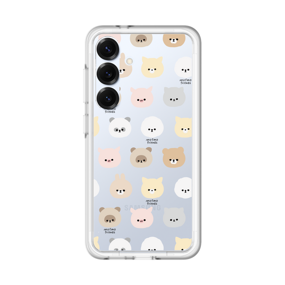 スリムプロテクションプレミアムケース［ mofmofriends - フェイス ］