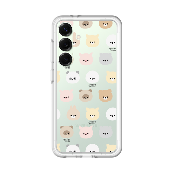 スリムプロテクションプレミアムケース［ mofmofriends - フェイス ］