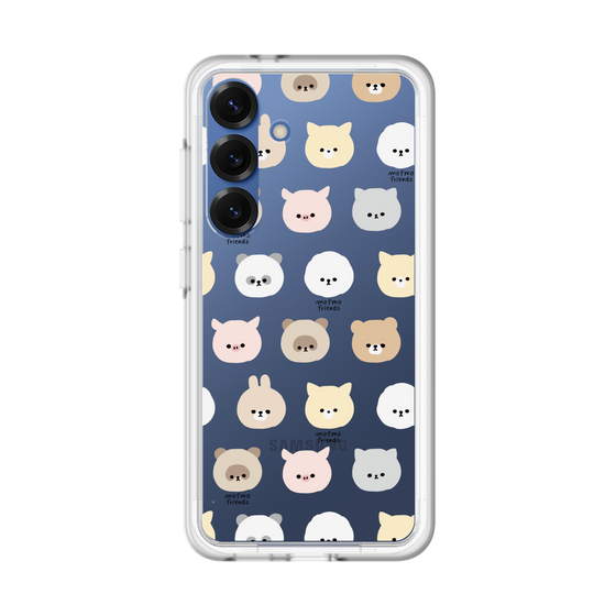 スリムプロテクションプレミアムケース［ mofmofriends - フェイス ］