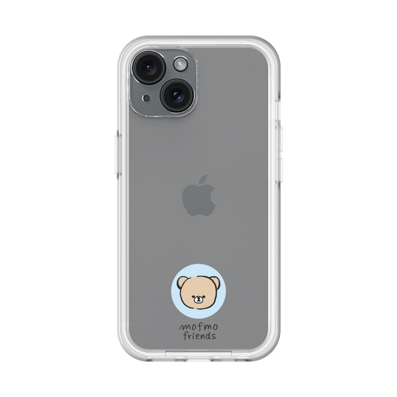 スリムプロテクションプレミアムケース［ mofmofriends - アイコン - クマ ］
