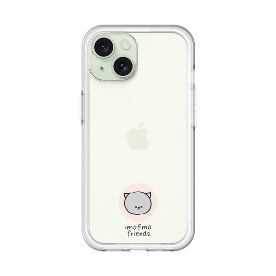 スリムプロテクションプレミアムケース［ mofmofriends - アイコン - ブリティッシュショートヘア ］