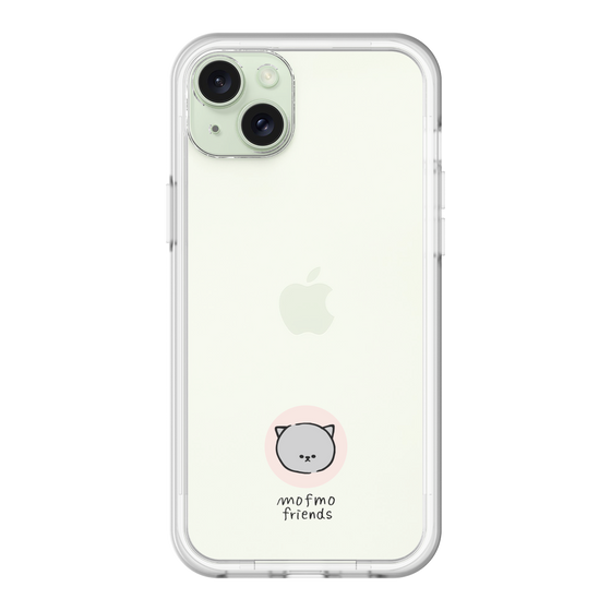 スリムプロテクションプレミアムケース［ mofmofriends - アイコン - ブリティッシュショートヘア ］