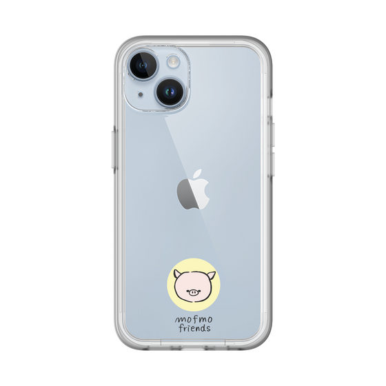 スリムプロテクションプレミアムケース［ mofmofriends - アイコン - マイクロブタ ］