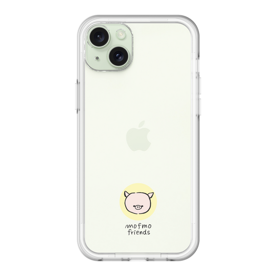 スリムプロテクションプレミアムケース［ mofmofriends - アイコン - マイクロブタ ］