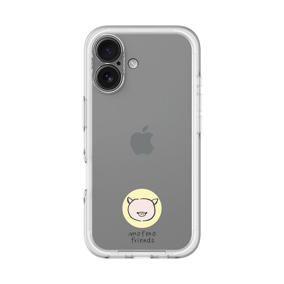 スリムプロテクションプレミアムケース［ mofmofriends - アイコン - マイクロブタ ］