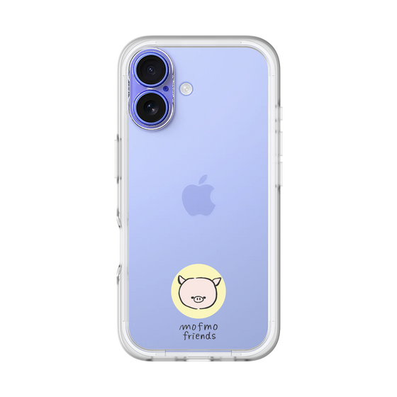 スリムプロテクションプレミアムケース［ mofmofriends - アイコン - マイクロブタ ］