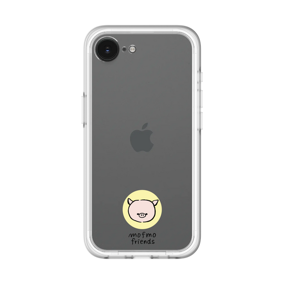 スリムプロテクションプレミアムケース［ mofmofriends - アイコン - マイクロブタ ］