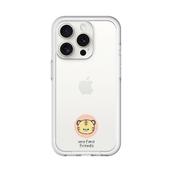 スリムプロテクションプレミアムケース［ mofmofriends - アイコン - トラ ］