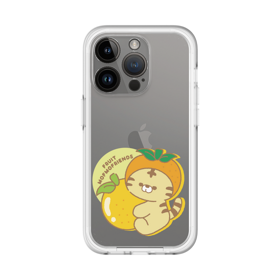 スリムプロテクションプレミアムケース［ mofmofriends - オレンジ ］