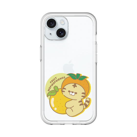 スリムプロテクションプレミアムケース［ mofmofriends - オレンジ ］