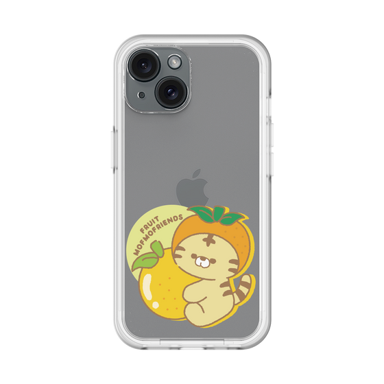 スリムプロテクションプレミアムケース［ mofmofriends - オレンジ ］