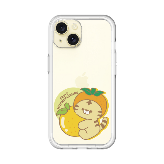スリムプロテクションプレミアムケース［ mofmofriends - オレンジ ］