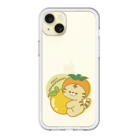 スリムプロテクションプレミアムケース［ mofmofriends - オレンジ ］