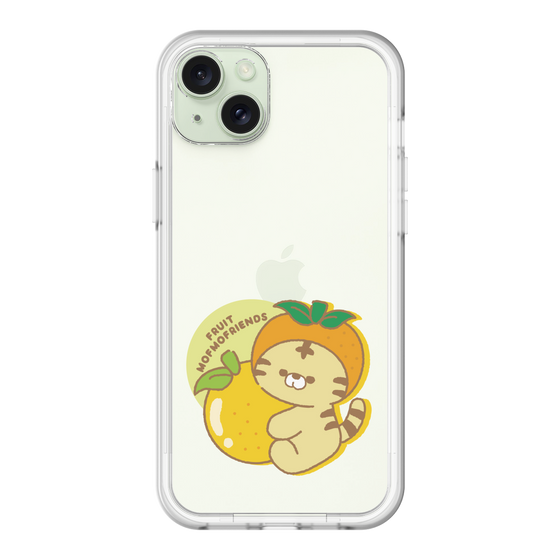 スリムプロテクションプレミアムケース［ mofmofriends - オレンジ ］