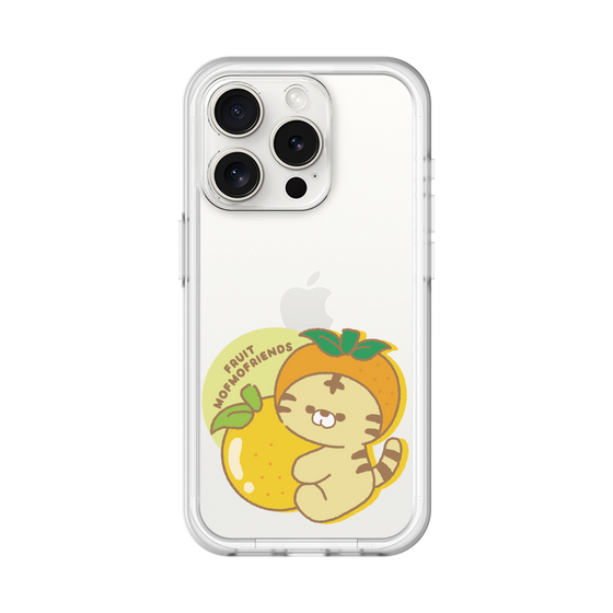 スリムプロテクションプレミアムケース［ mofmofriends - オレンジ ］