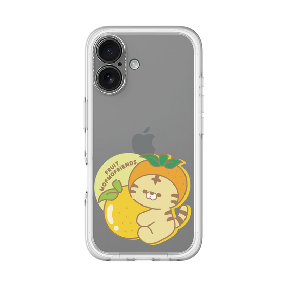 スリムプロテクションプレミアムケース［ mofmofriends - オレンジ ］