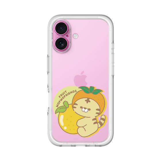 スリムプロテクションプレミアムケース［ mofmofriends - オレンジ ］