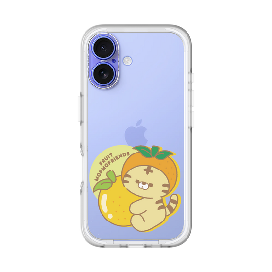 スリムプロテクションプレミアムケース［ mofmofriends - オレンジ ］