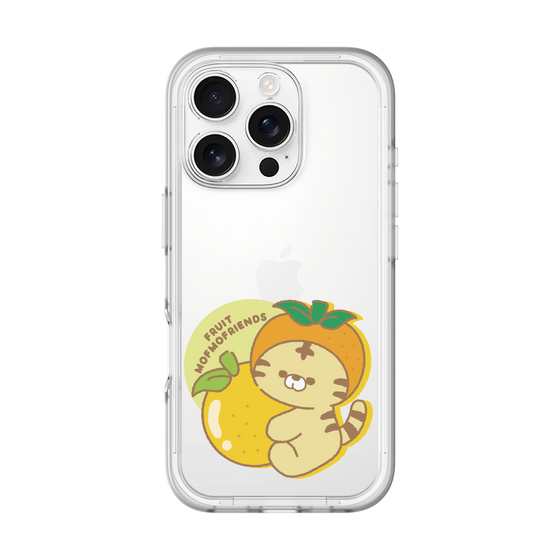 スリムプロテクションプレミアムケース［ mofmofriends - オレンジ ］