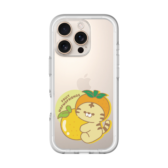 スリムプロテクションプレミアムケース［ mofmofriends - オレンジ ］