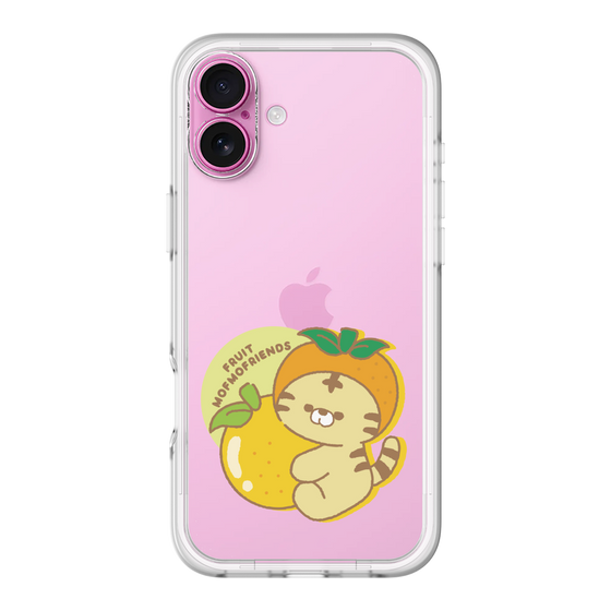 スリムプロテクションプレミアムケース［ mofmofriends - オレンジ ］