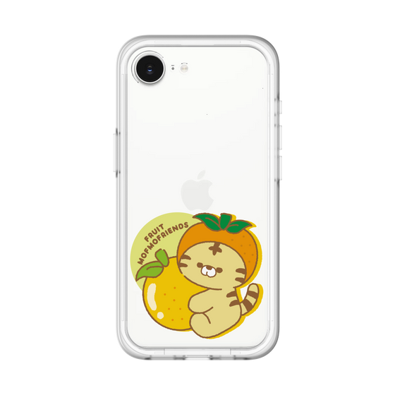 スリムプロテクションプレミアムケース［ mofmofriends - オレンジ ］
