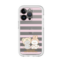 スリムプロテクションプレミアムケース［ mofmofriends - ストライプ ］