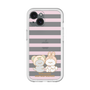 スリムプロテクションプレミアムケース［ mofmofriends - ストライプ ］