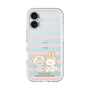 スリムプロテクションプレミアムケース［ mofmofriends - ストライプ ］