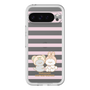 スリムプロテクションプレミアムケース［ mofmofriends - ストライプ ］